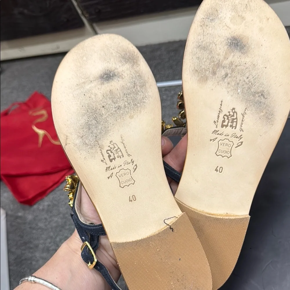 Konstantine Starke Women's Embellished Sandals - Multicolor - Picture 4 of 4